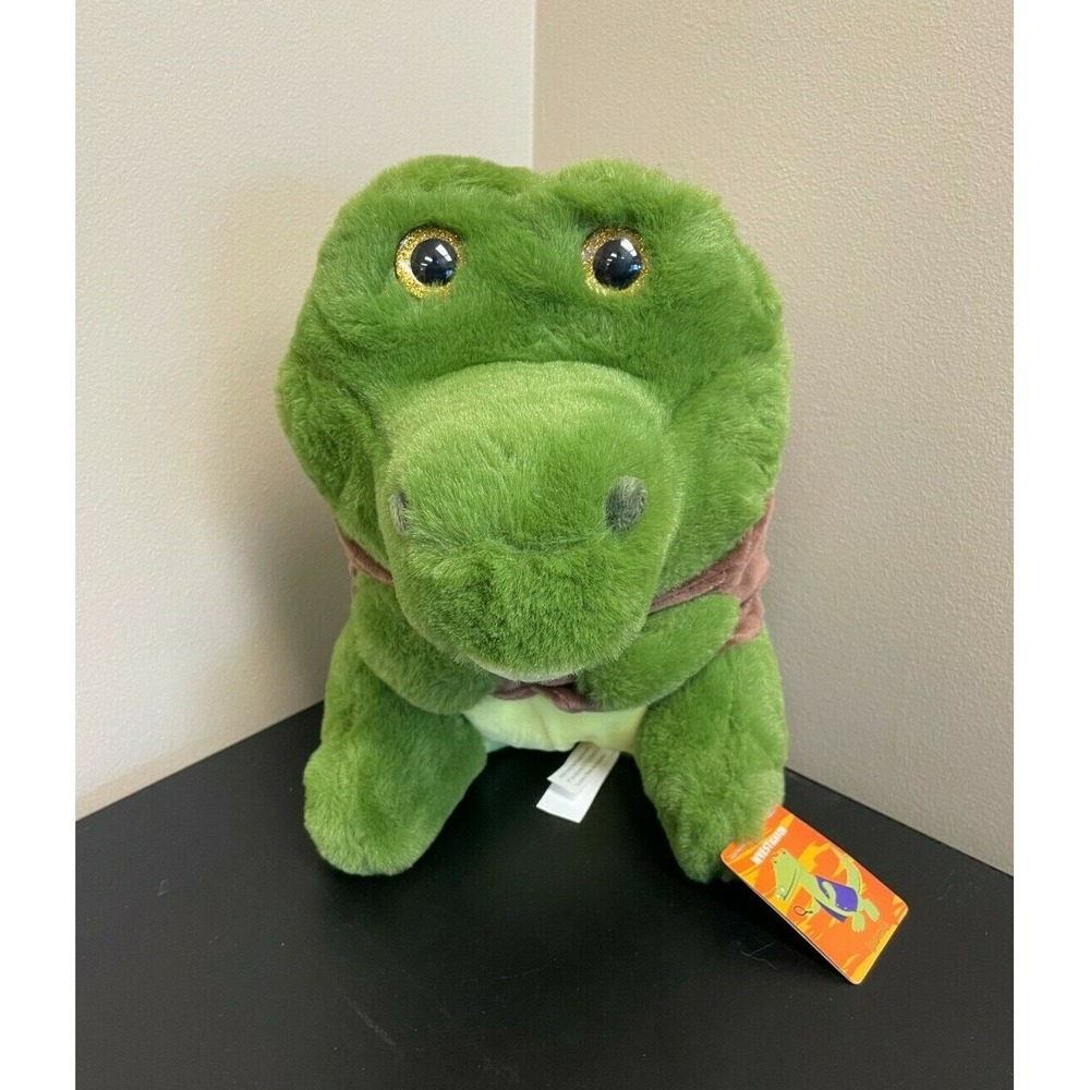 Redemption Plus InvestiGATOR Alligator 11" Plush w tags Vest Hard Eyes Crocodile